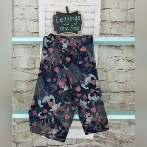 Alice in Wonderland Queen of Hearts Leggings